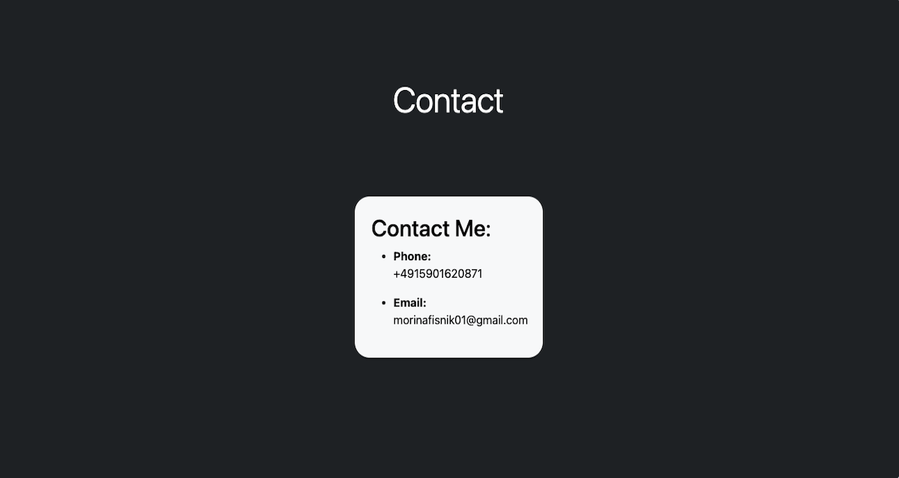 contact